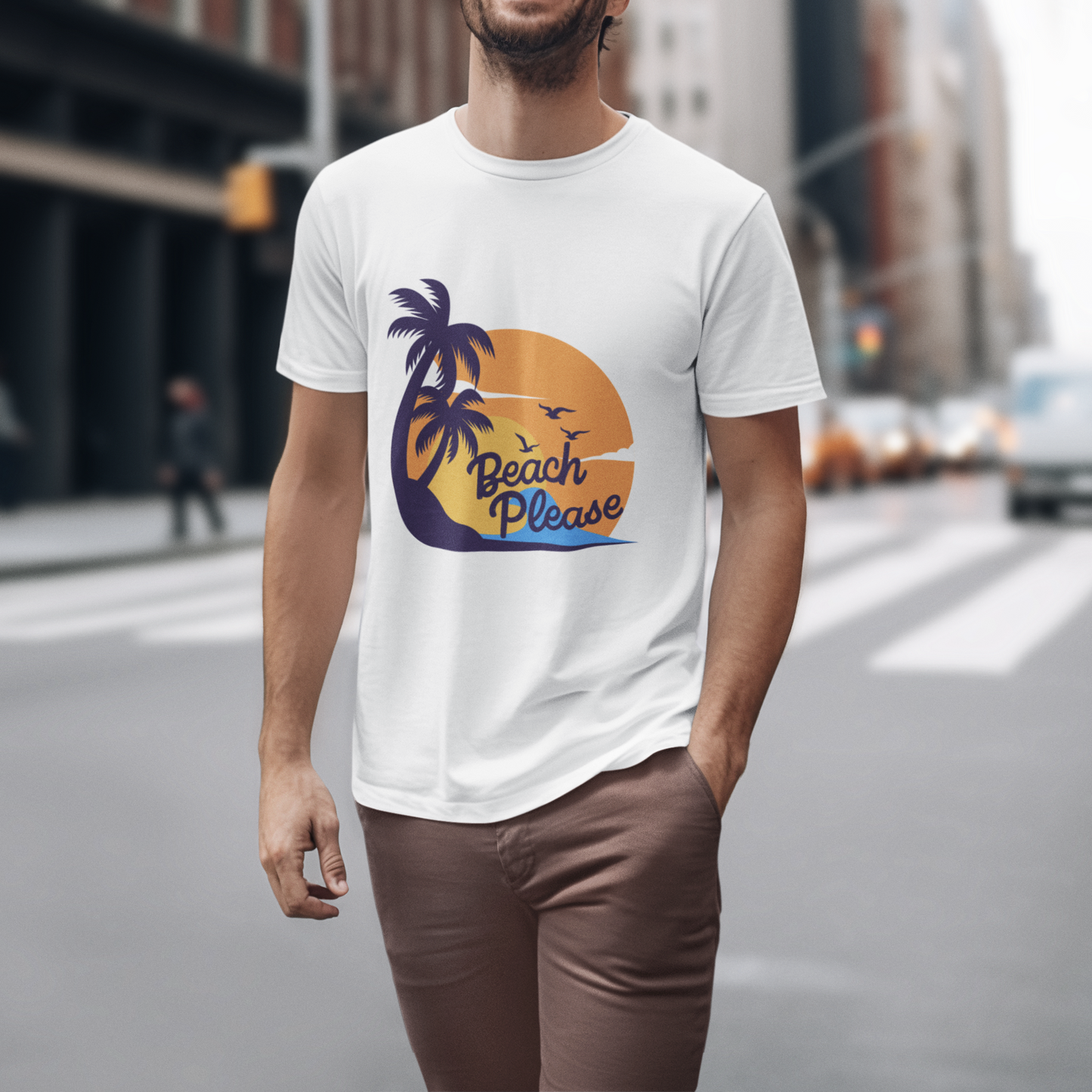 Unisex Stretch T-Shirt | White